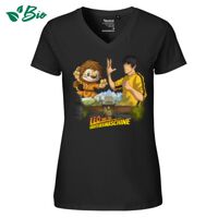Damen V-neck Bio T-Shirt - Fairtrade Miniaturansicht