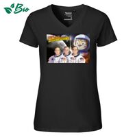 Damen V-neck Bio T-Shirt - Fairtrade Miniaturansicht