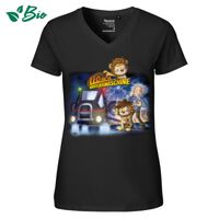 Damen V-neck Bio T-Shirt - Fairtrade Miniaturansicht