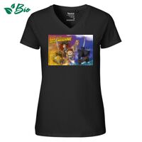 Damen V-neck Bio T-Shirt - Fairtrade Miniaturansicht