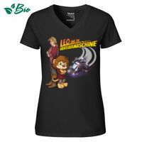 Damen V-neck Bio T-Shirt - Fairtrade Miniaturansicht