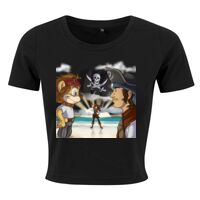 Ladies` Cropped Tee Miniaturansicht